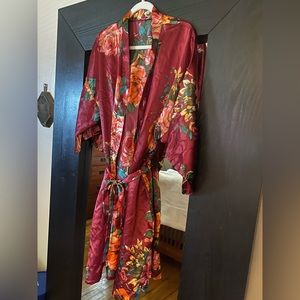 Floral robe, L/XL